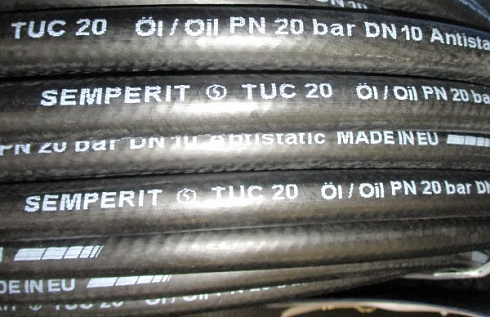 Напорный шланг для нефтепродуктов SEMPERIT TUC 20