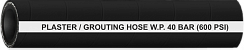 Напорный шланг для абразивных покрытий и цементирования PLASTER / GROUTING HOSE (MM-040-...-V)